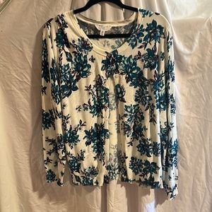 Cute flowered cardigan